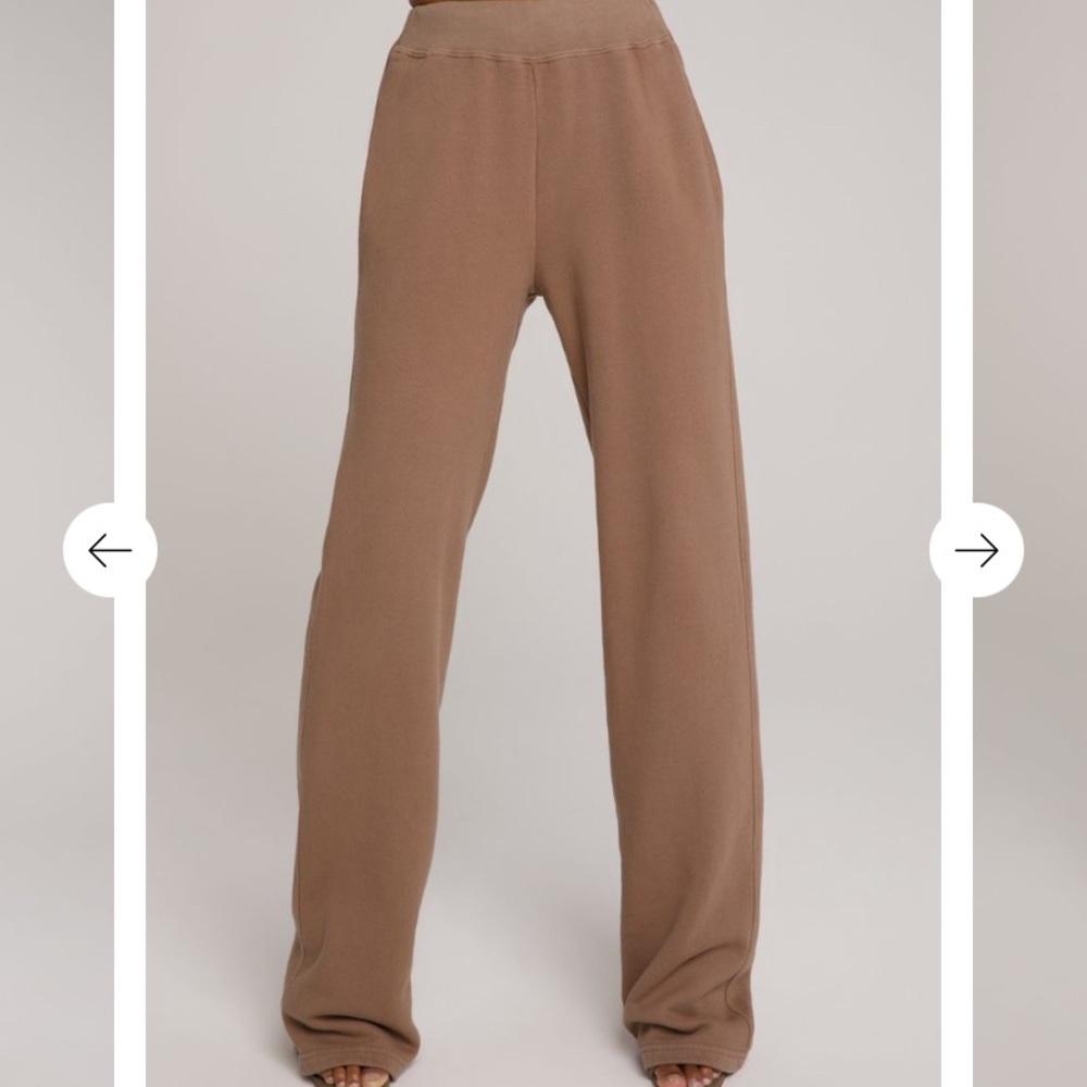 ISO good American wide leg sweatpant size 2 putty
